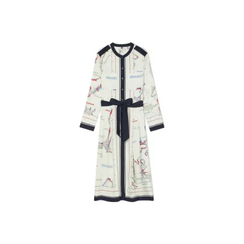 Tommy Hilfiger Long-Sleeved Dresses Women's White