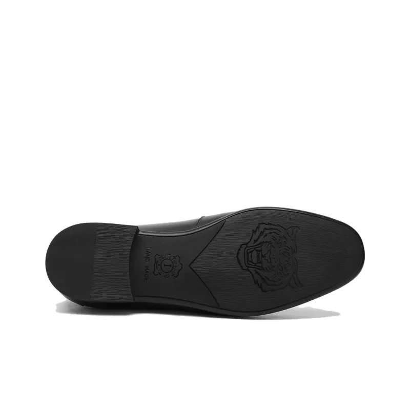 VOLO Loafers Men Low Top Light Brown/Black Gray-8