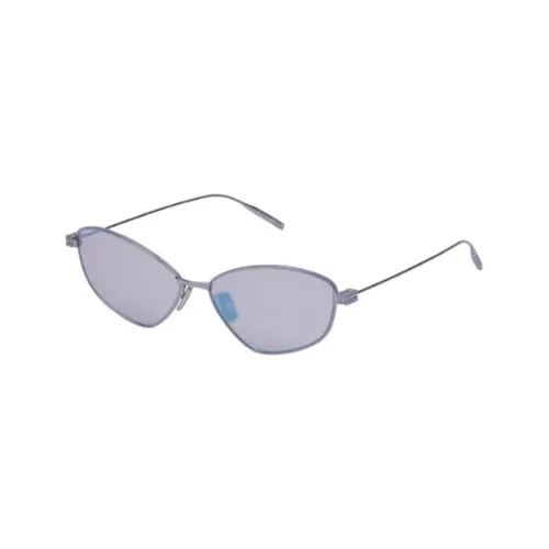 GIVENCHY Acetate Irregular Shape Sunglasses Women's Light Purple
