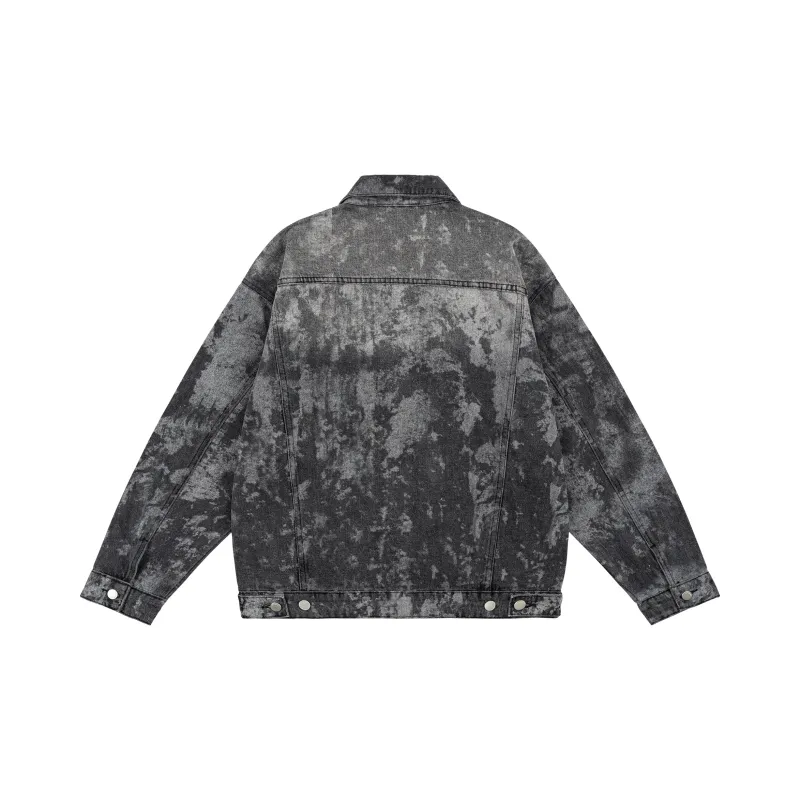 XINYINSU Denim Jacket Unisex Gray-1