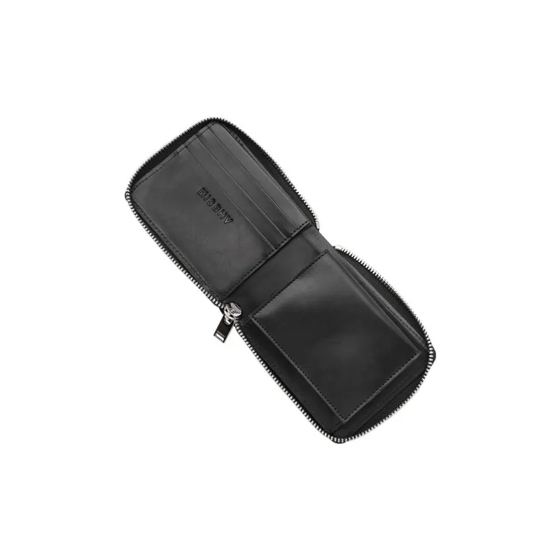 Misbhv Leather Zipped Wallet-3