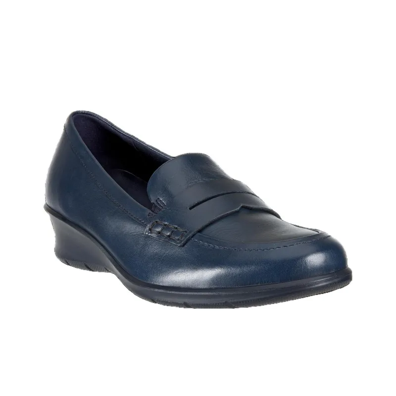 Ecco Loafers Women's Low-Top Blue-1