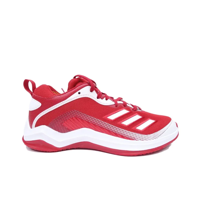 Adidas Icon 6 Cushioning Anti-Slip And Wear-Resistant Low-Top Training Shoes Men's Red White-1