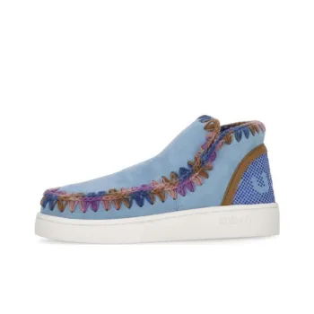 MOU Eskimo Mid-Top Casual Shoes Women's Blue