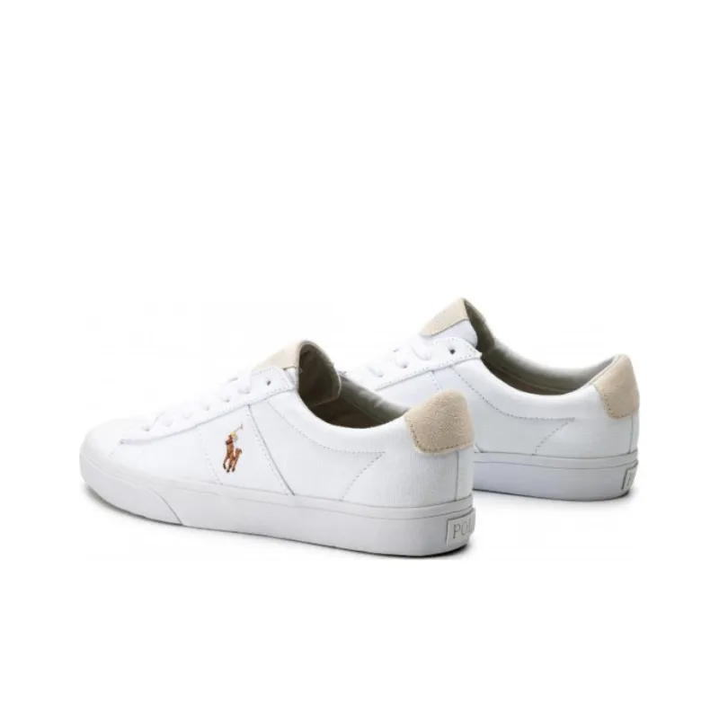 Polo Ralph Lauren Low Top Casual Shoes Men's White-2