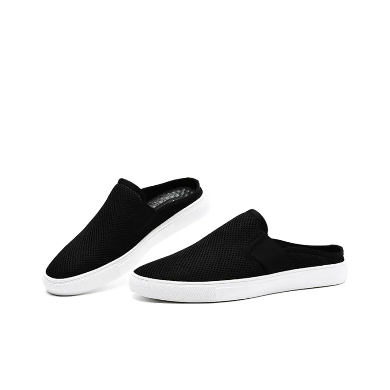 YEDANI Wrap toe Slippers Men's Black-2
