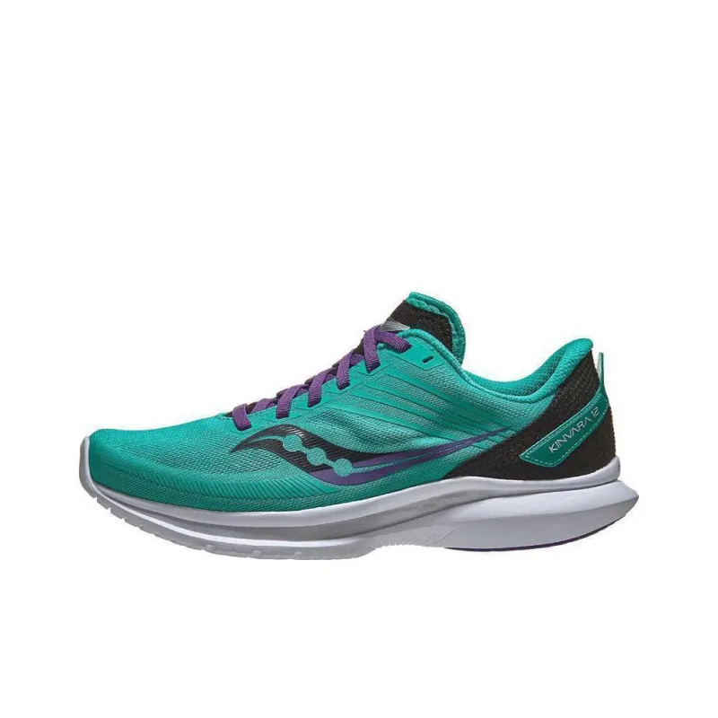 Saucony Kinvara 12 Cushioning Anti-Slip And Wear-Resistant Low-Top Running Shoes Women's Blue-0