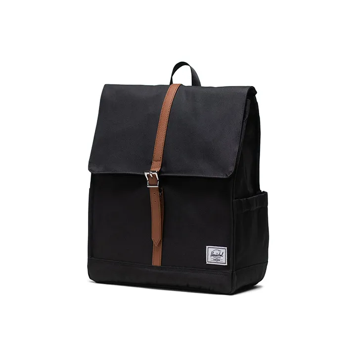 Herschel Recycled Material Backpack Regular Unisex Black-3