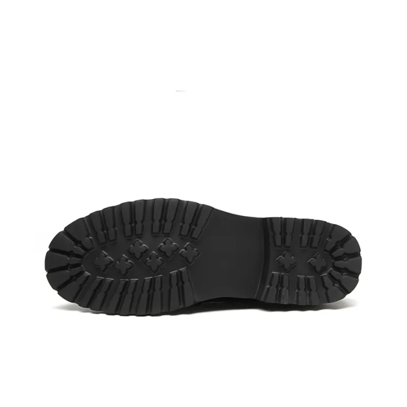 YEDANI Dress Shoes 4cm Men's Black-6