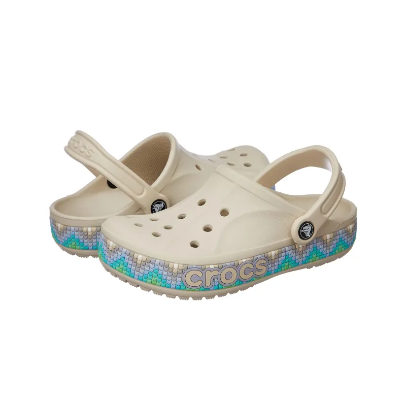 Crocs Bayaband Chevron Band Clogs 'Stucco Multi'-3