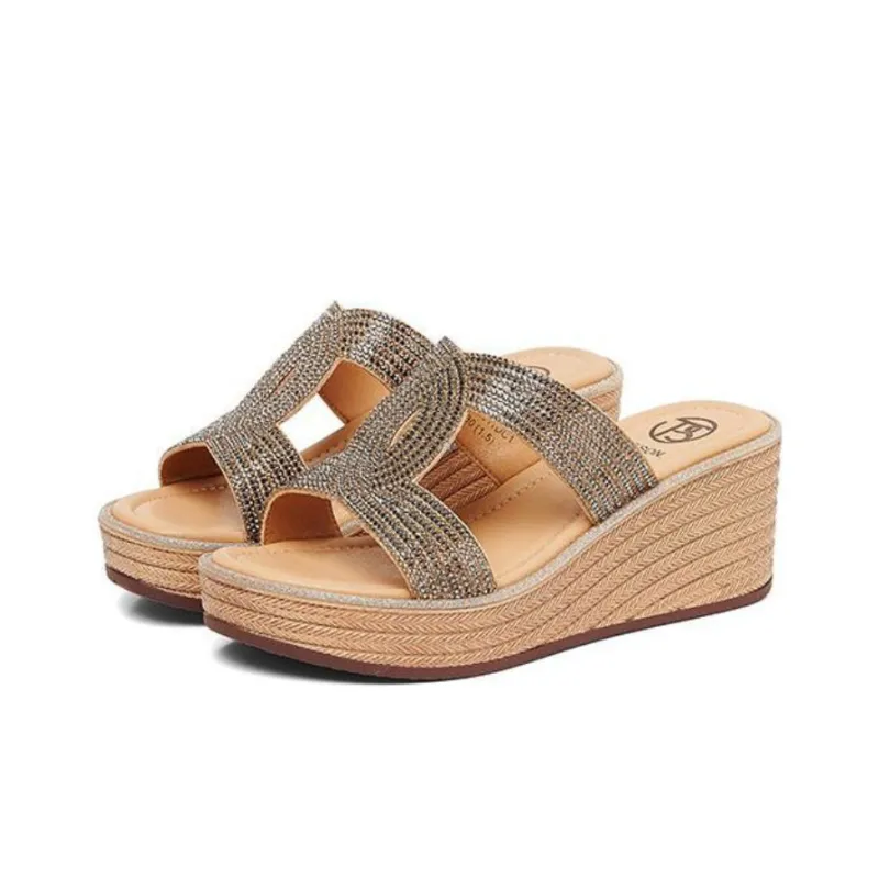 PT'SON Slide Slippers 6.3cm Women's-1