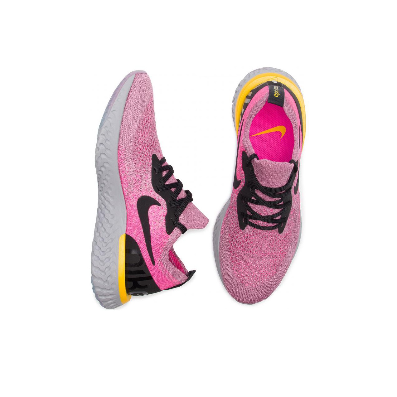 Nike epic react black pink on sale