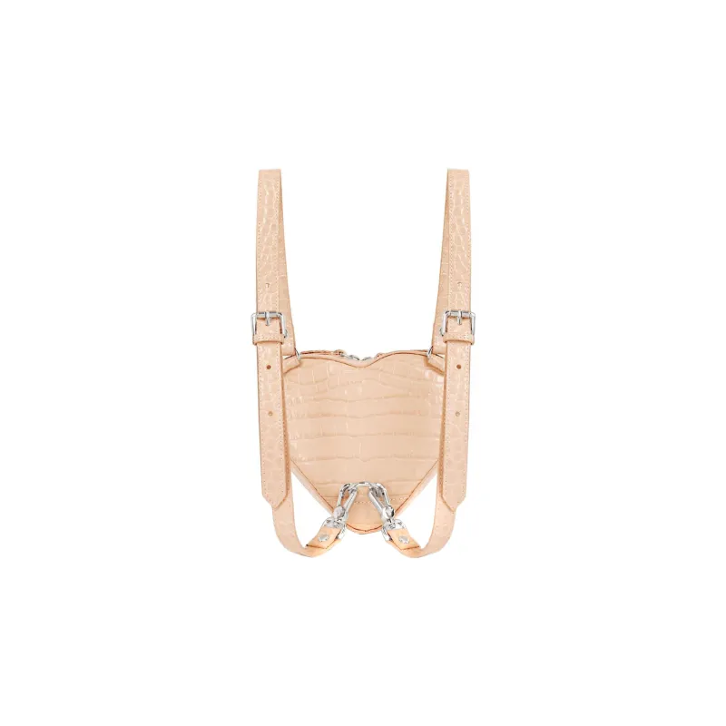 Vivienne Westwood Calfskin Backpack Mini Women's Cream Pink-2