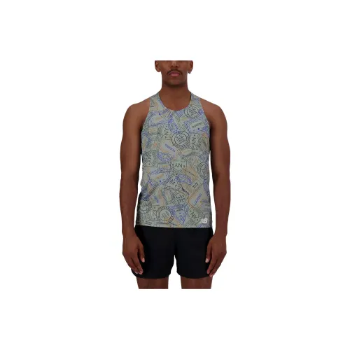 New Balance Run For Life Tank Tops Men Multicolor