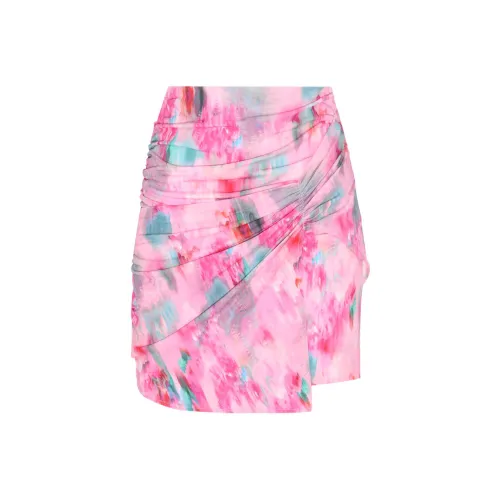 IRO NIGHT Casual Short Skirts Women's Light Pink