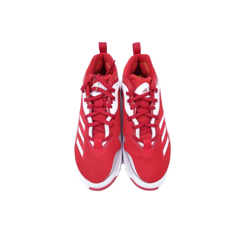 Adidas Icon 6 Cushioning Anti-Slip And Wear-Resistant Low-Top Training Shoes Men's Red White-4