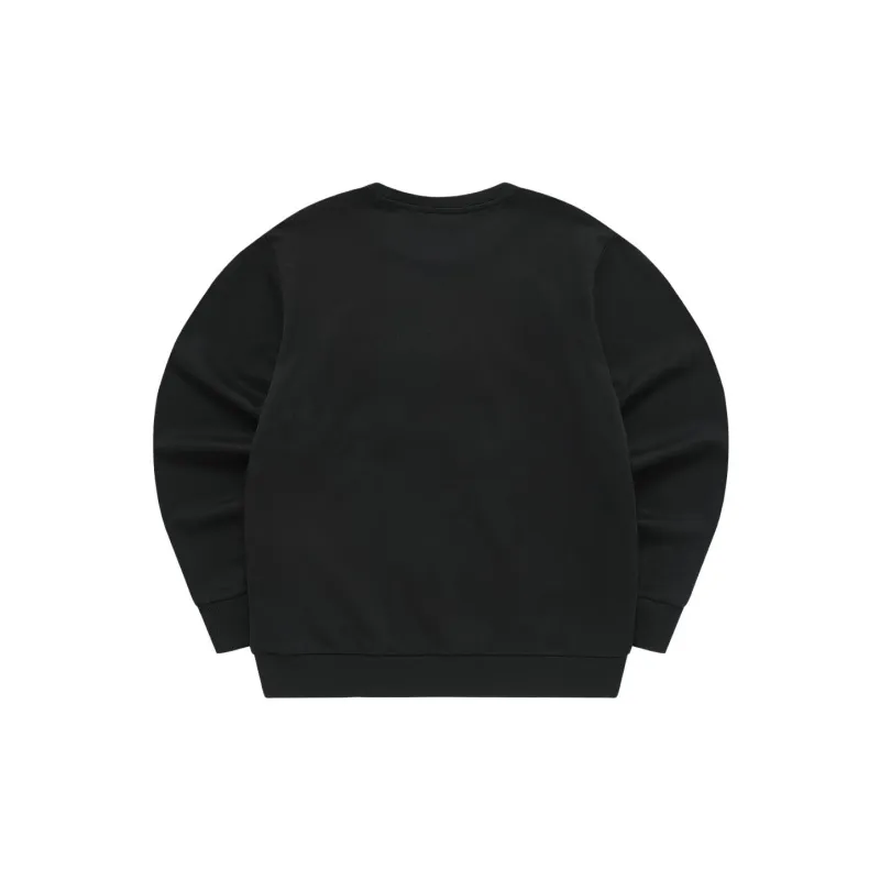 FILA FUSION BASEBALL Series Sweatshirt Men's Jet Black-1