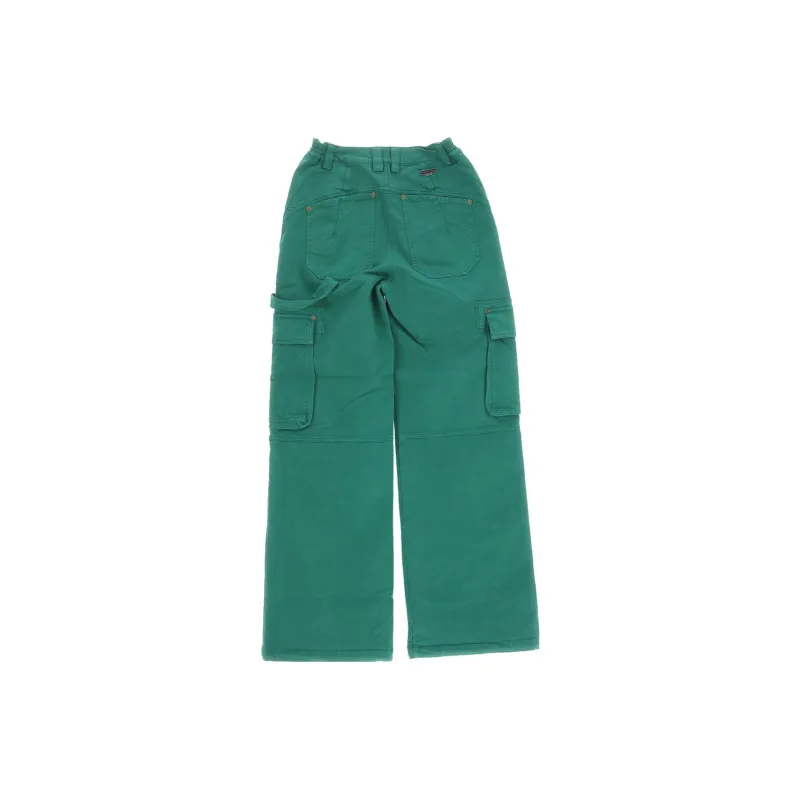 Marine Serre Casual Pants Women's Green-1