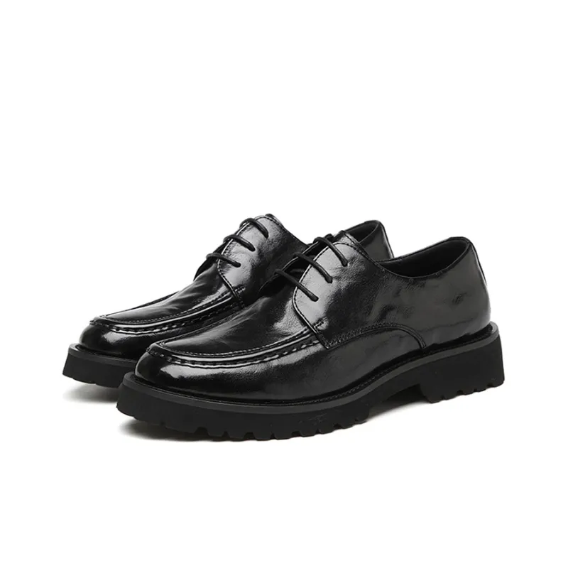 YEDANI Dress Shoes 4cm Men's Black-2