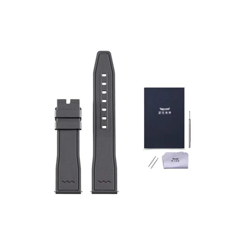 JEAYOU Compatibility Omega, IWC, Tudor, Breitling, Casio, Longines, Rolex, Tissot, MIDO Watch Band Rubber Material-8