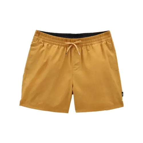 Vans Casual Shorts Men Yellow Brown