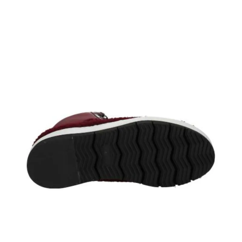PHILIPPE MODEL Adele High-Top Skateboard Shoes Women's Red-4