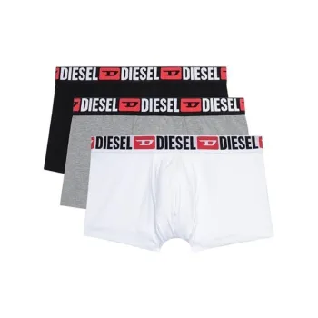 DIESEL Logo Waistband Three Pack Boxers