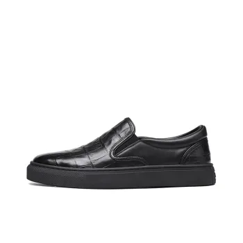 Oak Elephant Low-Top Casual Shoes Men's Black