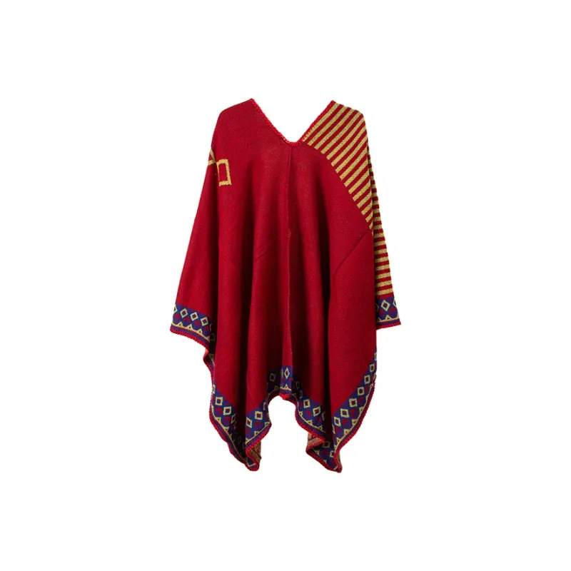 BAIJUAN Shawls Women's-2