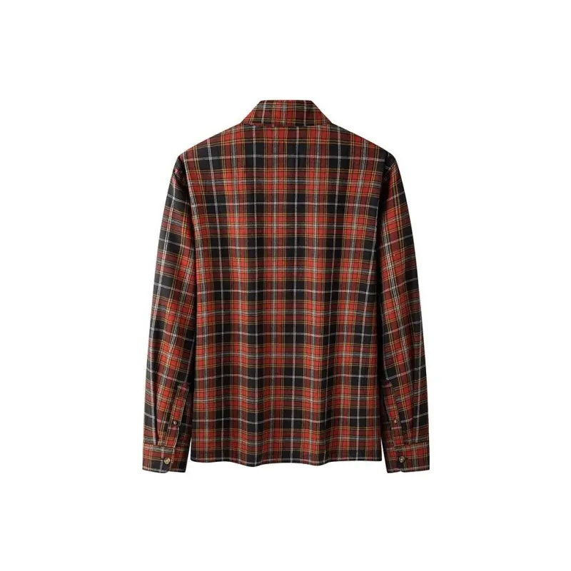 Timberland Shirt Men's Black Red-1