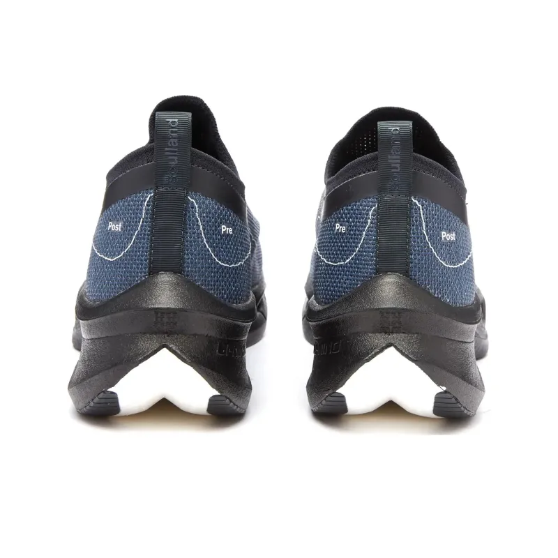 SOULLAND x LiNing Feidian 3 Ultra Cushioning Anti Slip And Wear Resistant Low Top Running Shoes Unisex Dark Blue-4
