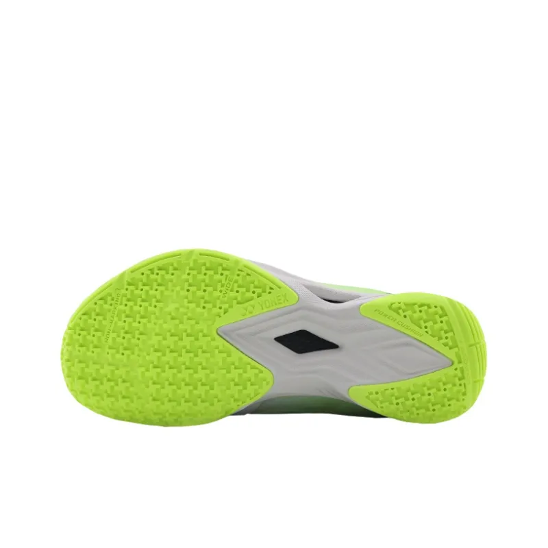 YONEX POWER CUSHION AERUS Low Top Badminton Shoes Unisex Yellow Gray Loose Fit-4