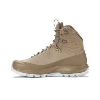 Arcteryx Aerios AR Cushioned Slip Resistant Abrasion Resistant Mid Top Trekking Shoes Women's Khaki