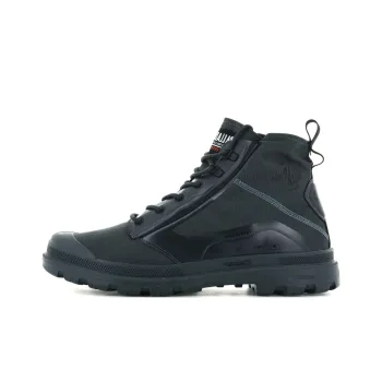 Palladium Pampa X TECH WP+ Ventilated Waterproof Wear-resistant Crew Outdoor Boots Unisex Gray