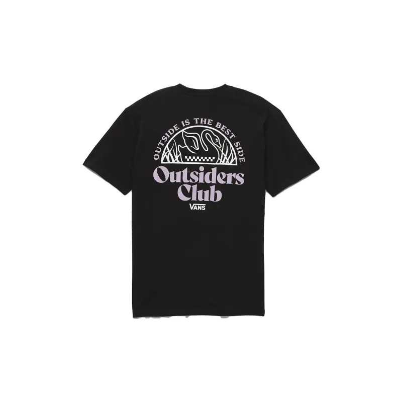 Vans OUTSIDERS T-Shirts Unisex Black-1