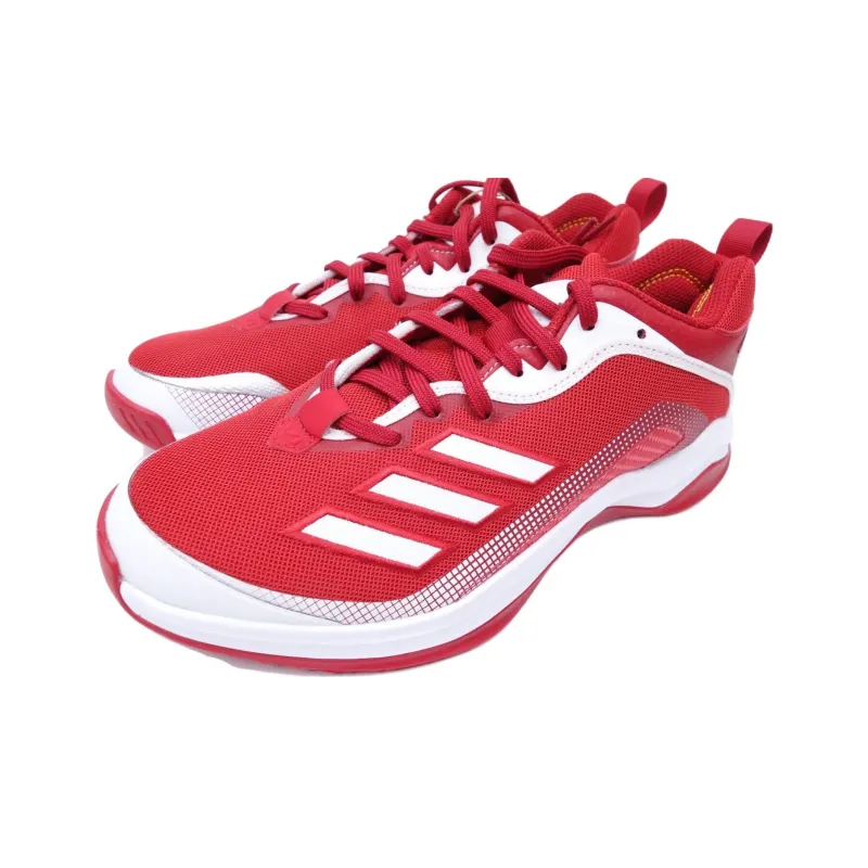 Adidas Icon 6 Cushioning Anti-Slip And Wear-Resistant Low-Top Training Shoes Men's Red White-3