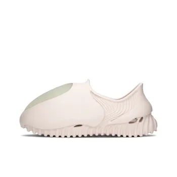 GENEGG Foam Runner Egg Label Whale Collection Egg Shoes Beach Sandals Unisex Smoke Gray Pink