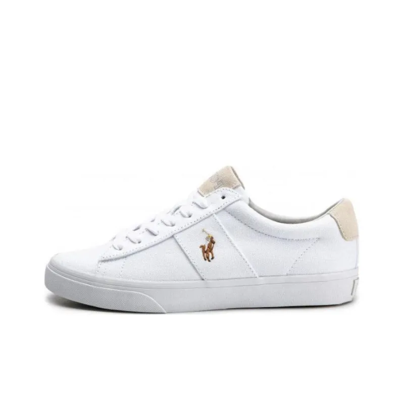 Polo Ralph Lauren Low Top Casual Shoes Men's White-0