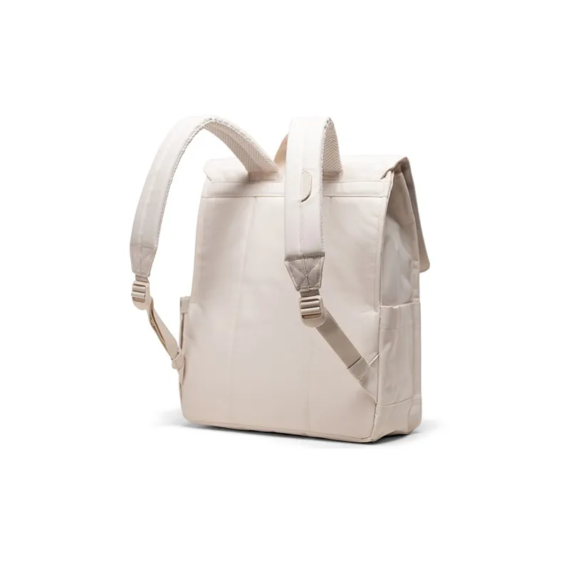 Herschel Recycled Material Laptop Backpack Regular Unisex White Rippled-4