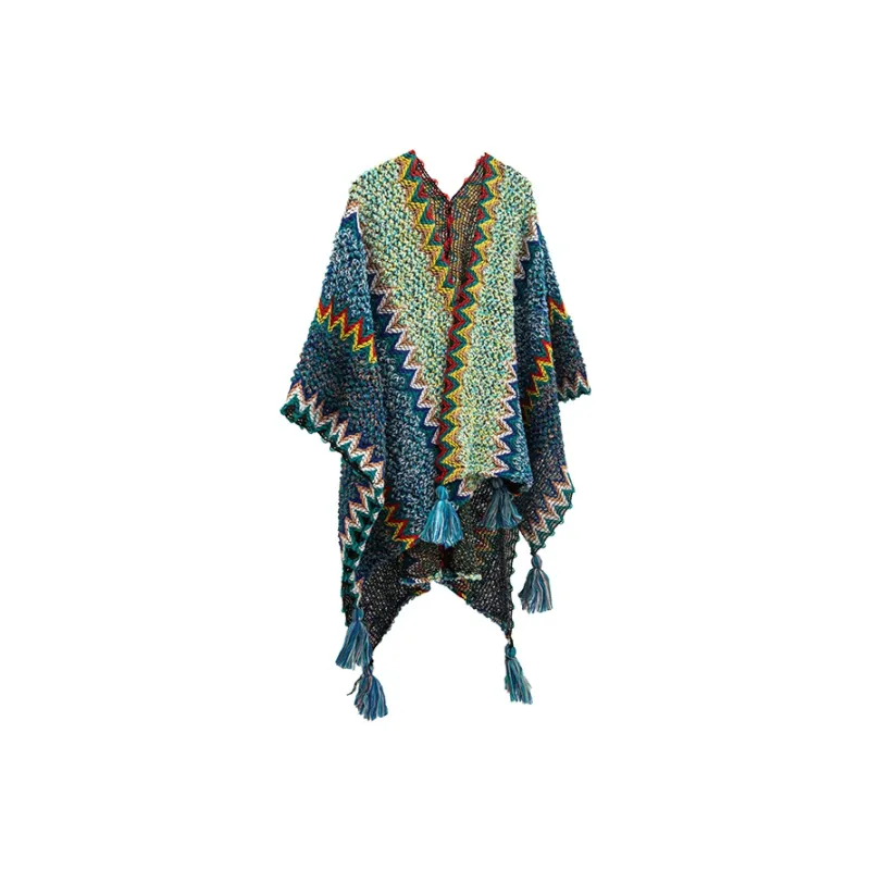 BAIJUAN Shawls Women's-10