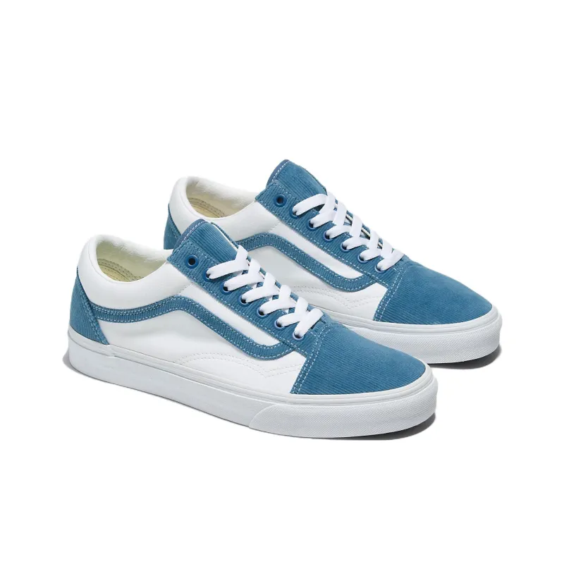 Vans Old Skool Corduroy 'True White Navy'-1