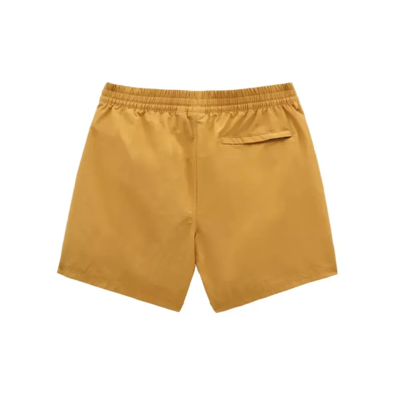 Vans Casual Shorts Men Yellow Brown-1