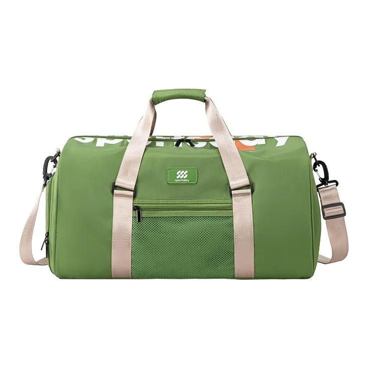 HLA 32L Nylon Carry on Bag, Gym Bag, Travel Bag Unisex Red/Black/Green/Khaki-15