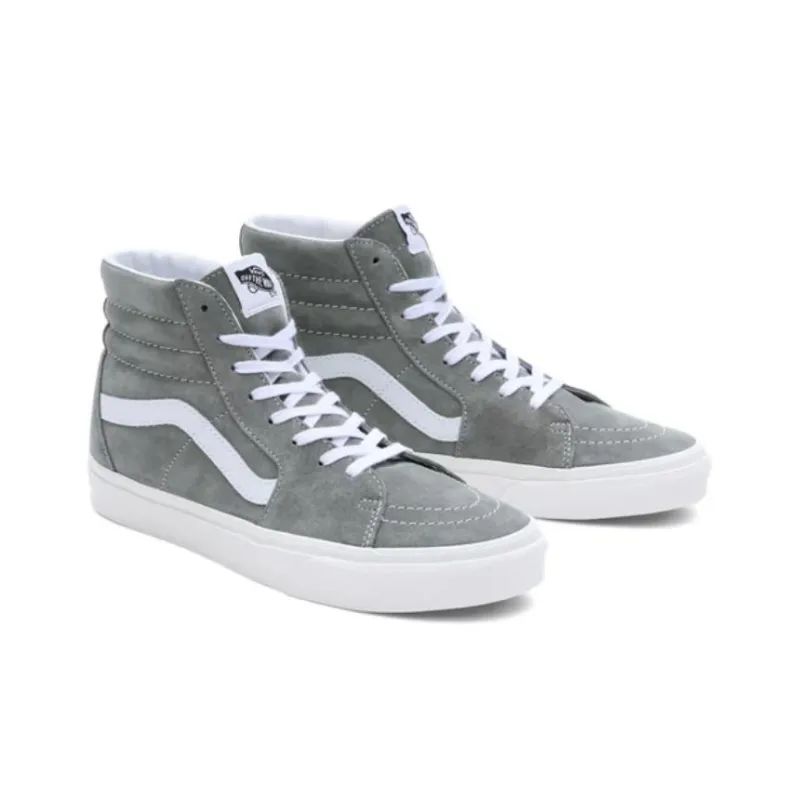 Vans Pig Suede Sk8 Hi 'Grey' Women's-2