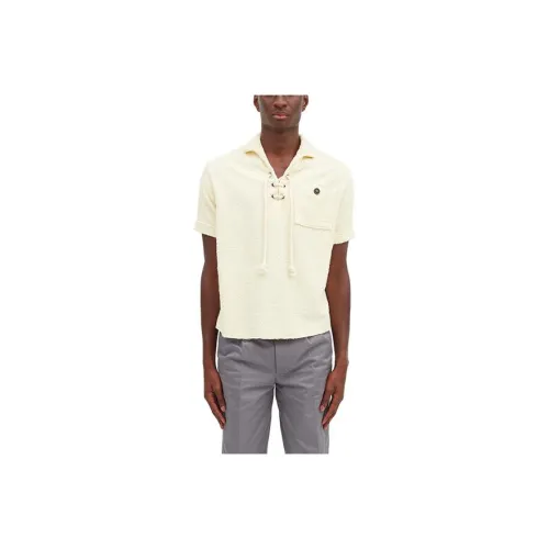 Maison Margiela Polo Shirts Unisex Ivory White