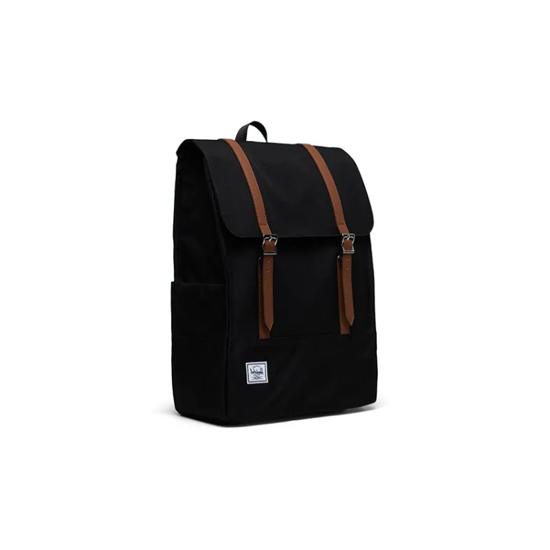 Herschel Recycled Material Backpack Regular Unisex Black-2