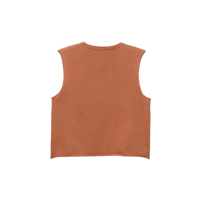 Vans EVERLY WASHED Tank Tops Women's Gingerbread-1
