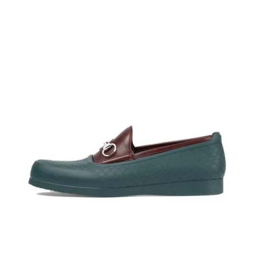 GUCCI Horsebit Loafers Men Green