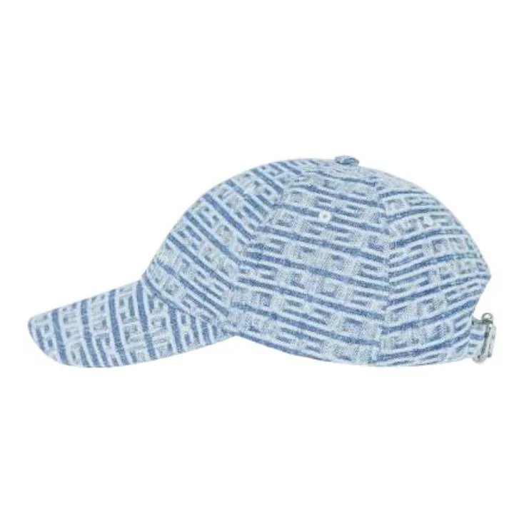 Givenchy 4G Logo Denim Baseball Cap-2