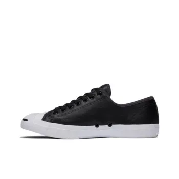 Converse Jack Purcell Anti Slip Wear Resistant Low Top Skateboard Shoes Unisex Black